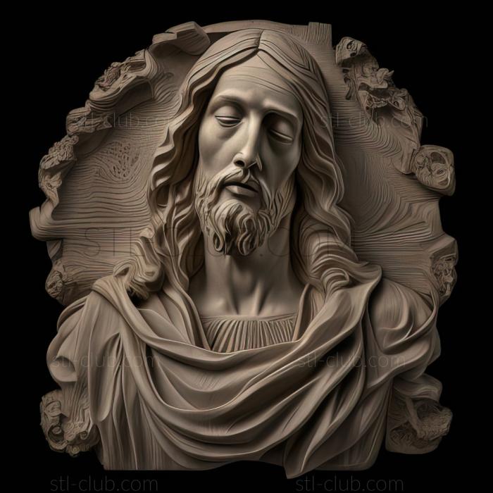 3D model st jesus (STL)